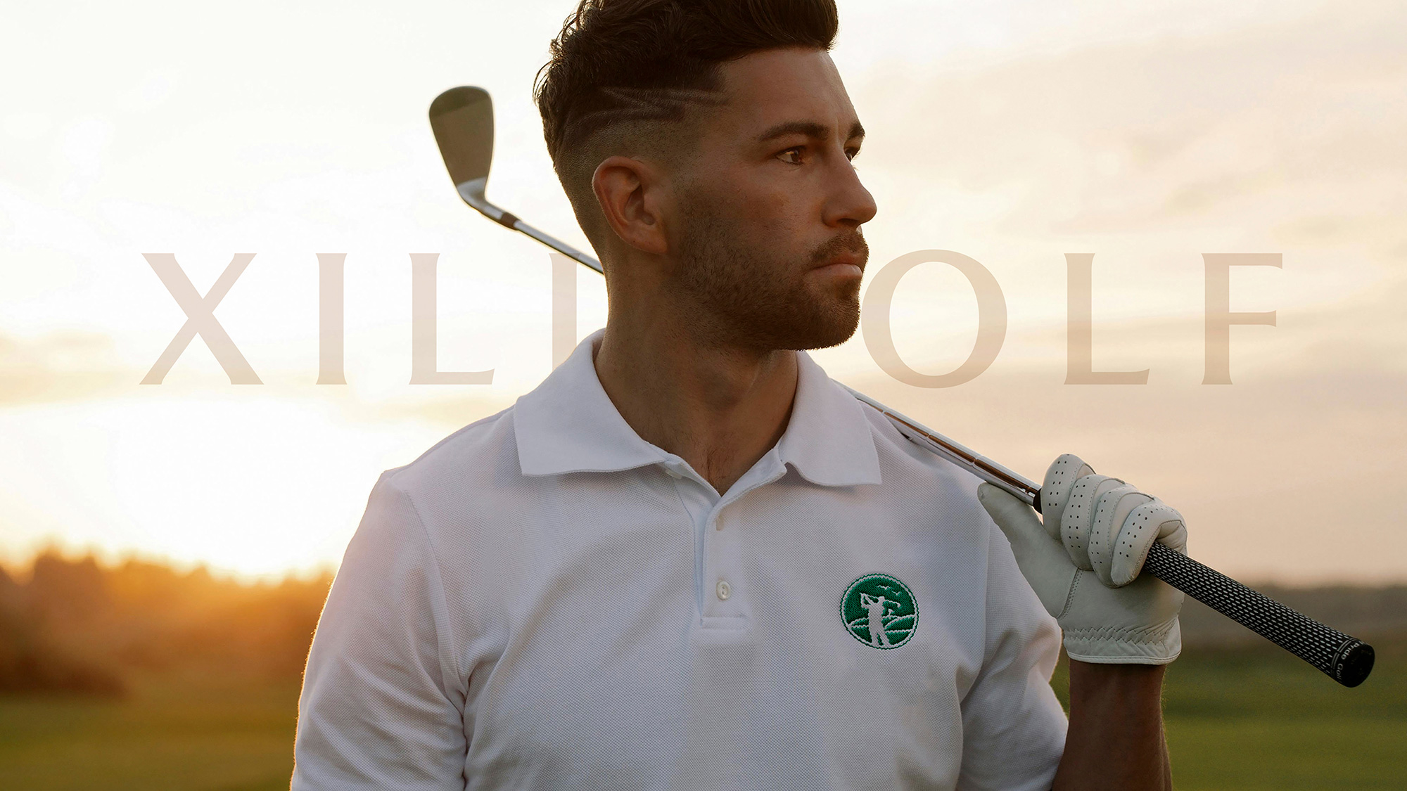 高尔夫球会logo优化设计